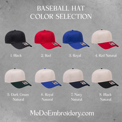 Bride and Groom Baseball Hats
