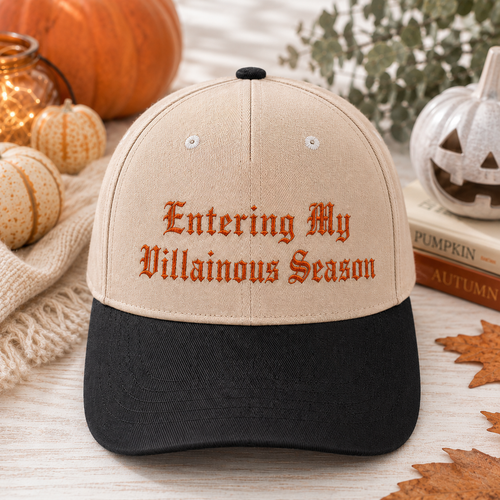 Villainous Season Embroidered Baseball Hat
