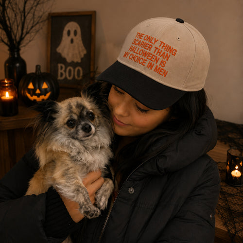 My Choice In Men Embroidered Baseball Hat