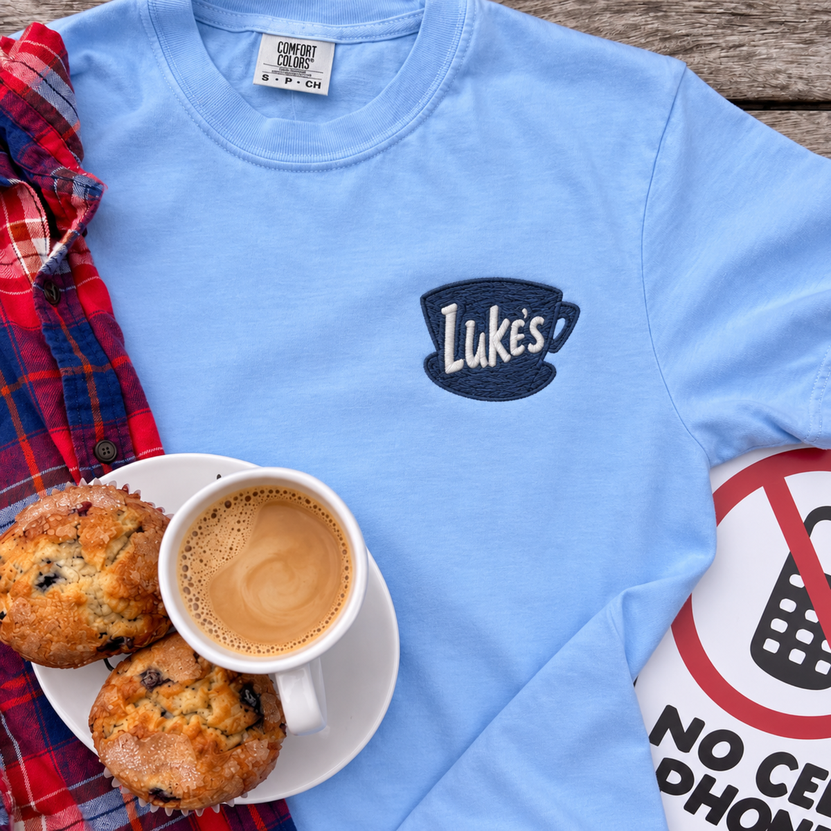 Luke's Inspired Embroidered Sweatshirt