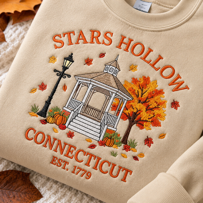 Stars Hollow Embroidered Sweatshirt