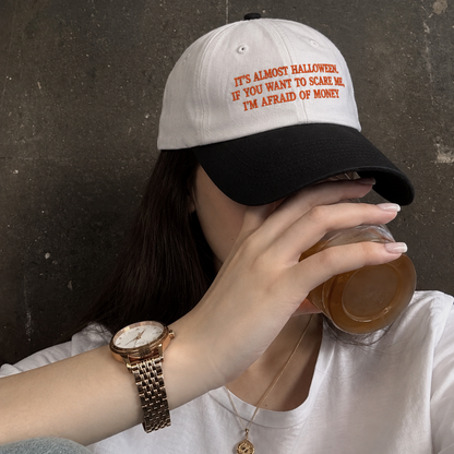 It’s Almost Halloween Embroidered Baseball Hat