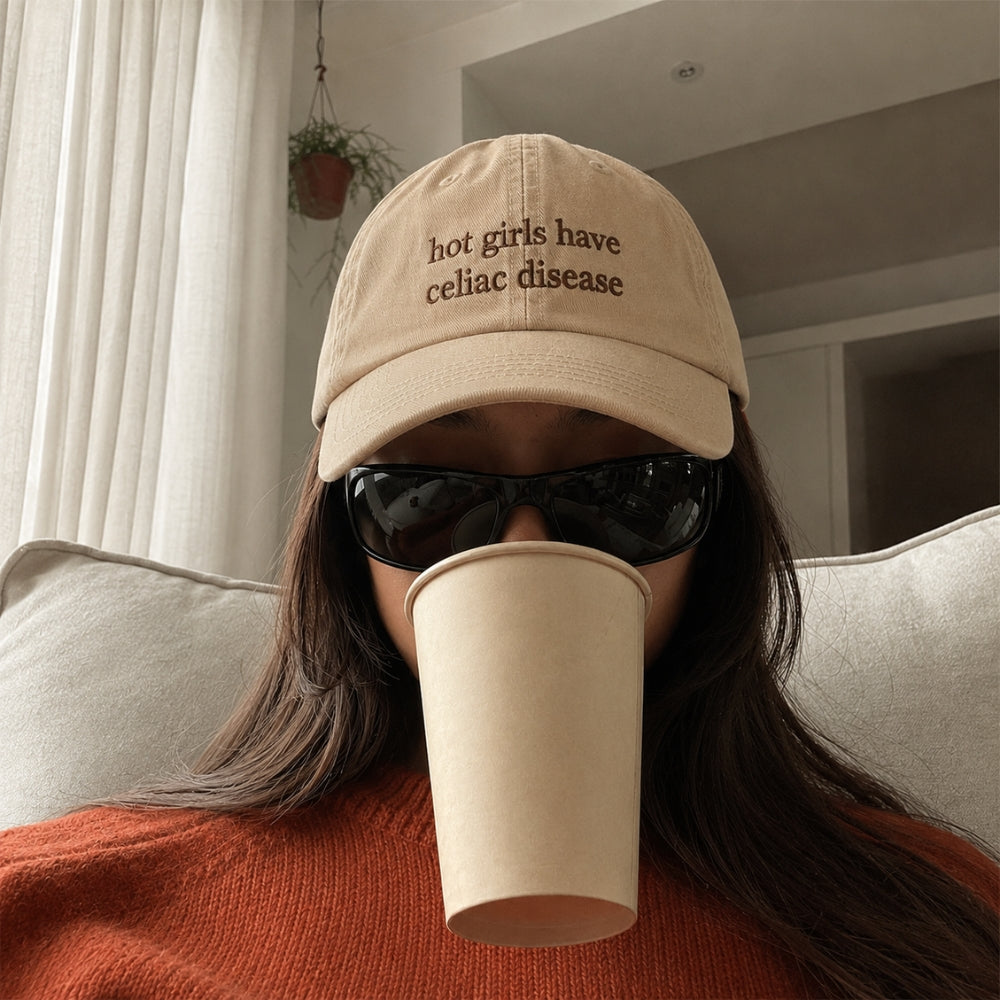 Hot Girls Have Celiac Disease Embroidered Hat