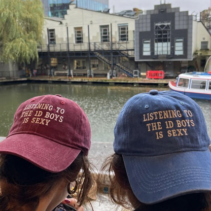 Listening To The 1D Boys Is Sexy Embroidered Washed Cap