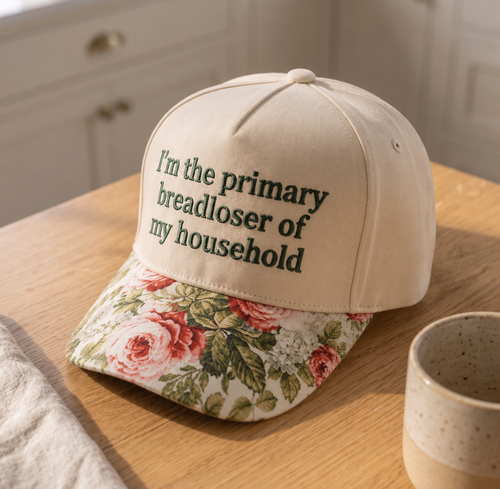 Primary Breadloser Embroidered Floral Hat