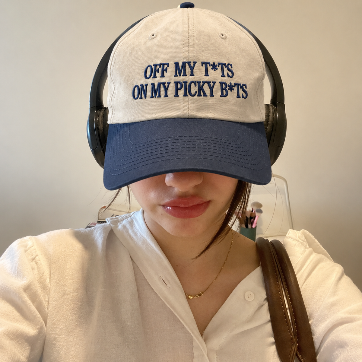 Off My T*ts On My Picky B*ts Embroidered Baseball Hat