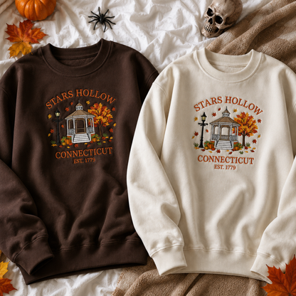 Stars Hollow Embroidered Sweatshirt